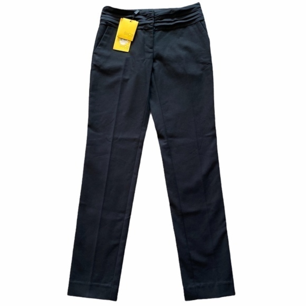 St John SoCa Black‎ Dress Pants Sz. 2 NWT